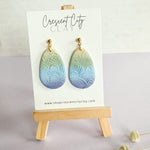 Load image into Gallery viewer, Easter Egg Dangle Earrings in Pastels
