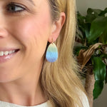 Load image into Gallery viewer, Easter Egg Dangle Earrings in Pastels
