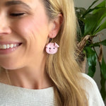 Load image into Gallery viewer, Piggy Dangle Earrings
