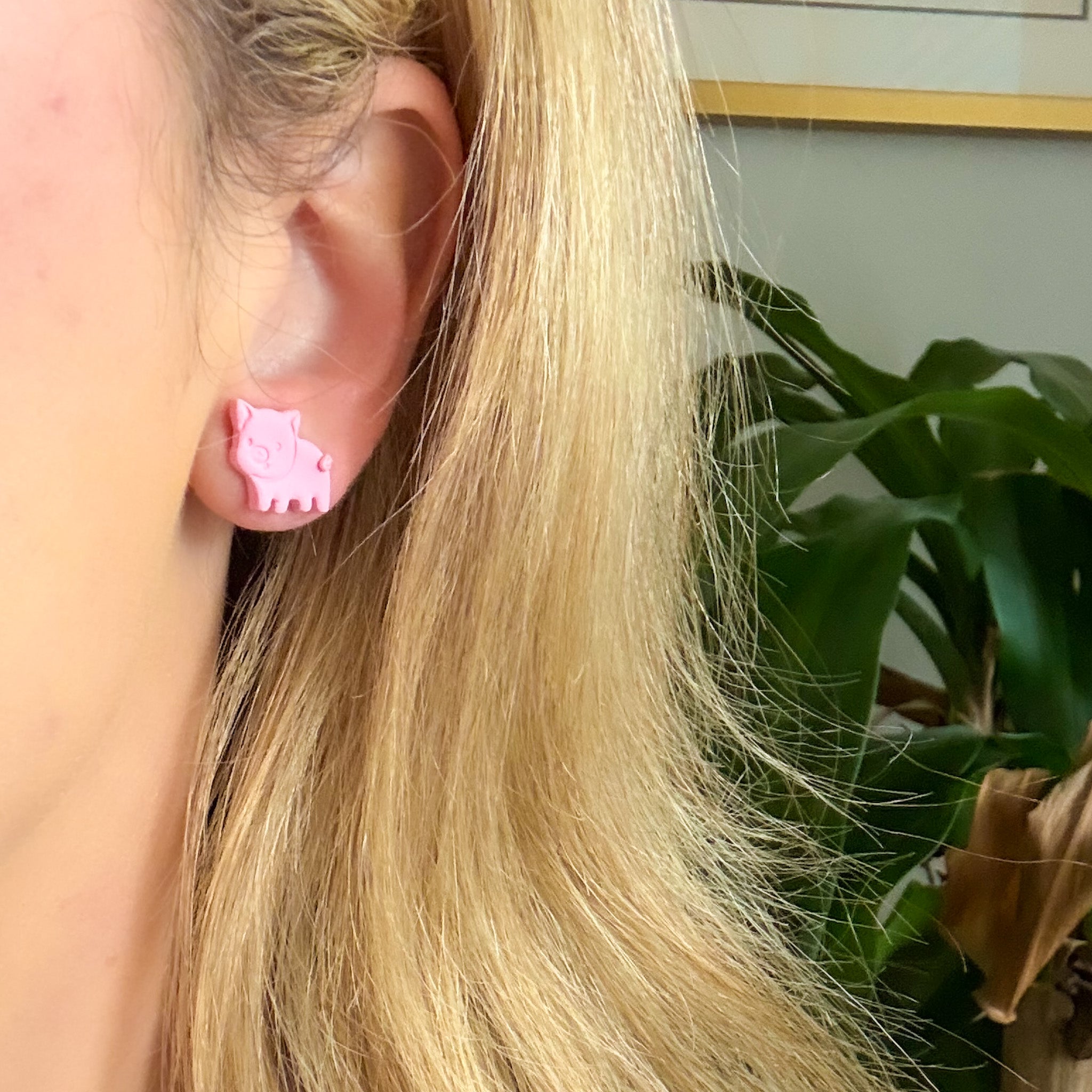Piggy Stud Earrings