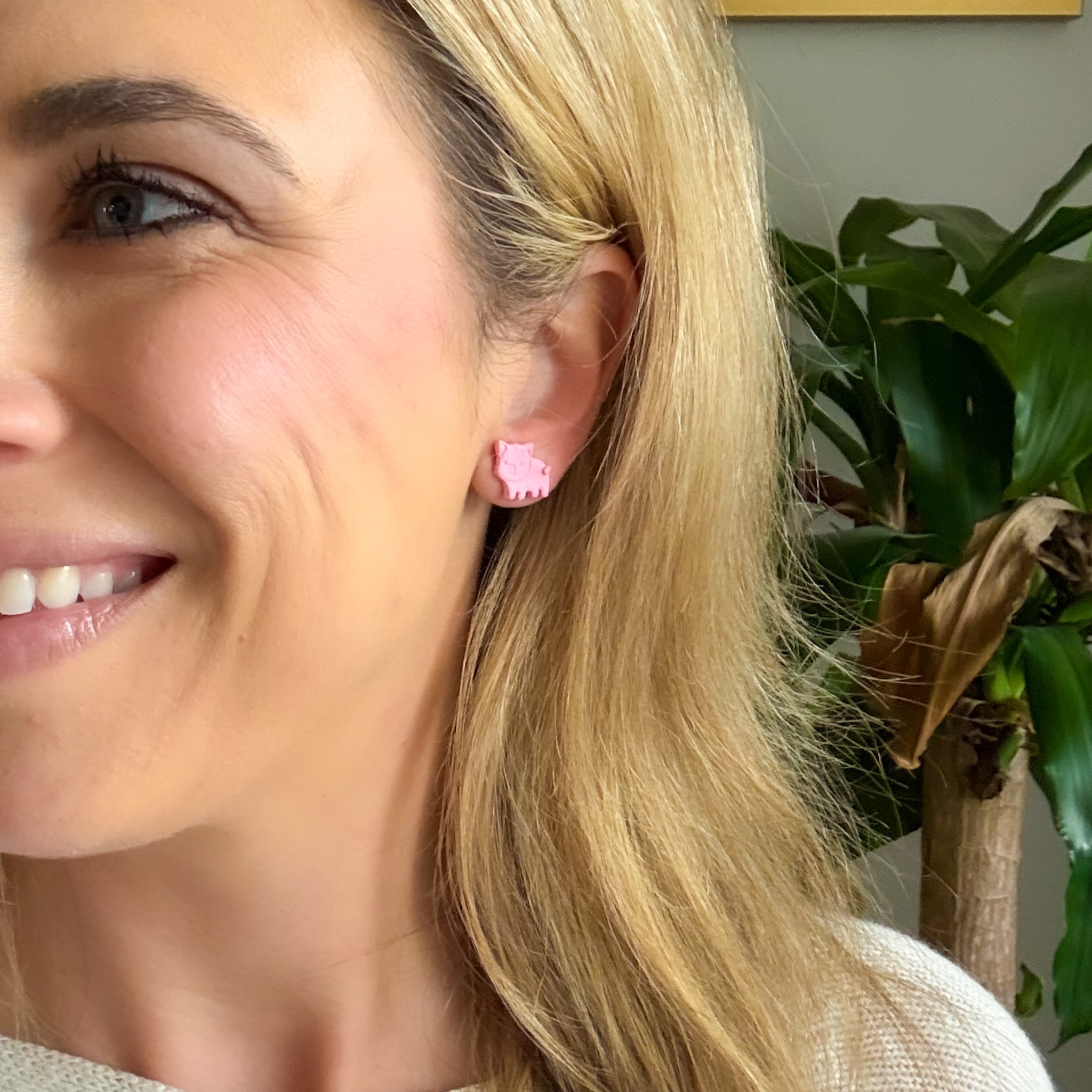 Piggy Stud Earrings
