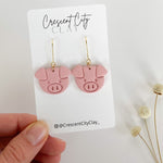 Load image into Gallery viewer, Piggy / Hog Dangle Earrings

