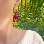 Load image into Gallery viewer, Crawfish Dangle Earrings
