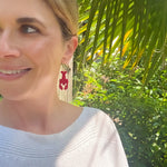 Load image into Gallery viewer, Crawfish Dangle Earrings
