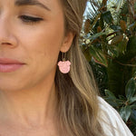 Load image into Gallery viewer, Piggy / Hog Dangle Earrings
