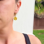 Load image into Gallery viewer, Softball Dangle Earrings
