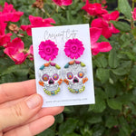 Load image into Gallery viewer, Sugar Skull Earrings
