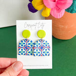 Load image into Gallery viewer, Mexican Tile Arch Dangles
