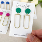 Load image into Gallery viewer, Julia Earrings -- Design Your Own!
