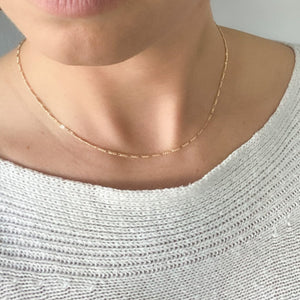 18k Gold Filled Dainty Necklace