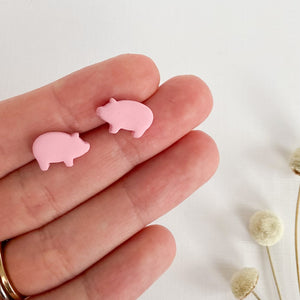 Hog Stud Earrings