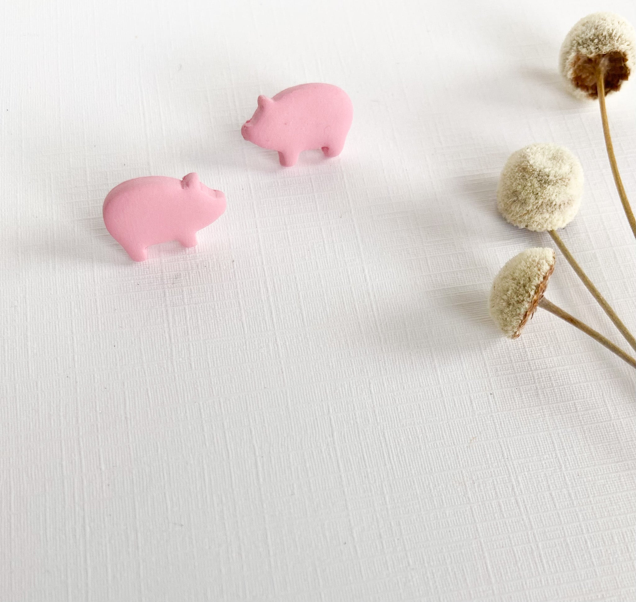 Hog Stud Earrings