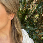 Load image into Gallery viewer, 18K Gold Filled Bow Stud Earrings
