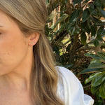 Load image into Gallery viewer, 18K Gold Filled Bow Stud Earrings
